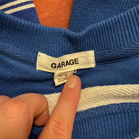 Blue Garage cropped sweater - Picture 5 of 5